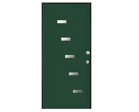 ALU security doors for external use