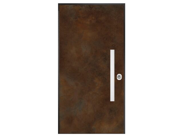 Security door ART Ossido Bruno