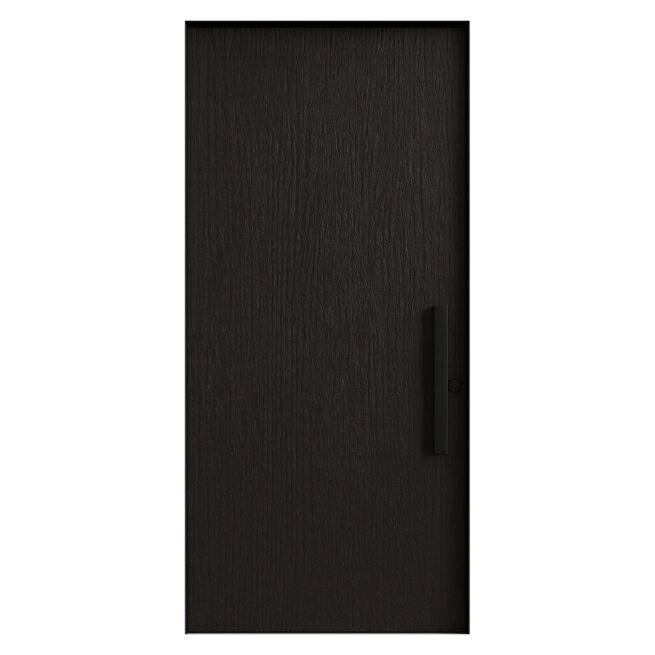 HLM Protuprovalna vrata - carbonized wood panel