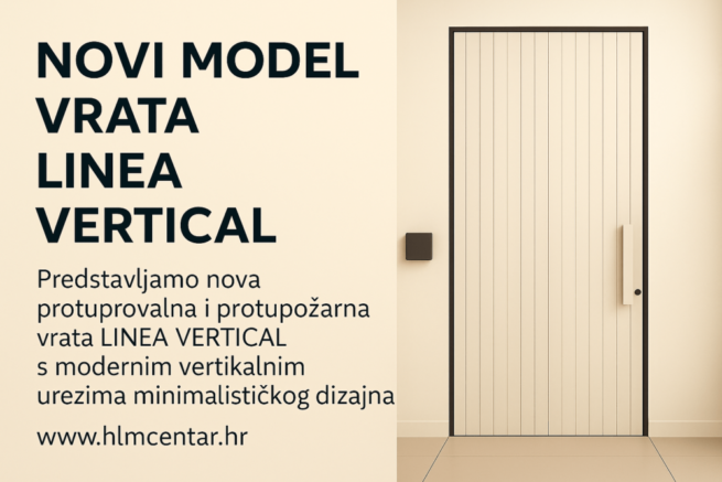 Novosti - Linea Vertical - protuprovalna vrata